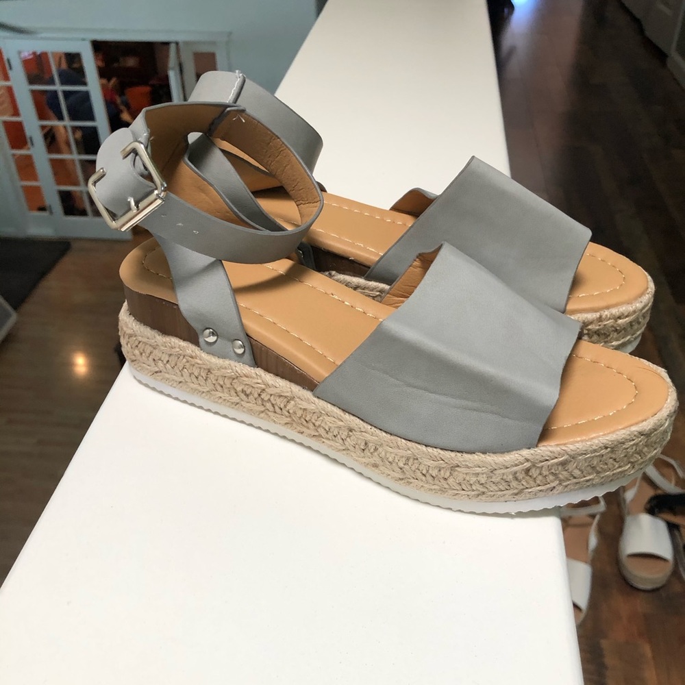 Grey Sandals
